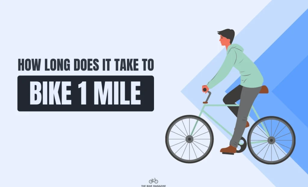 How long does it take to bike 1 mile